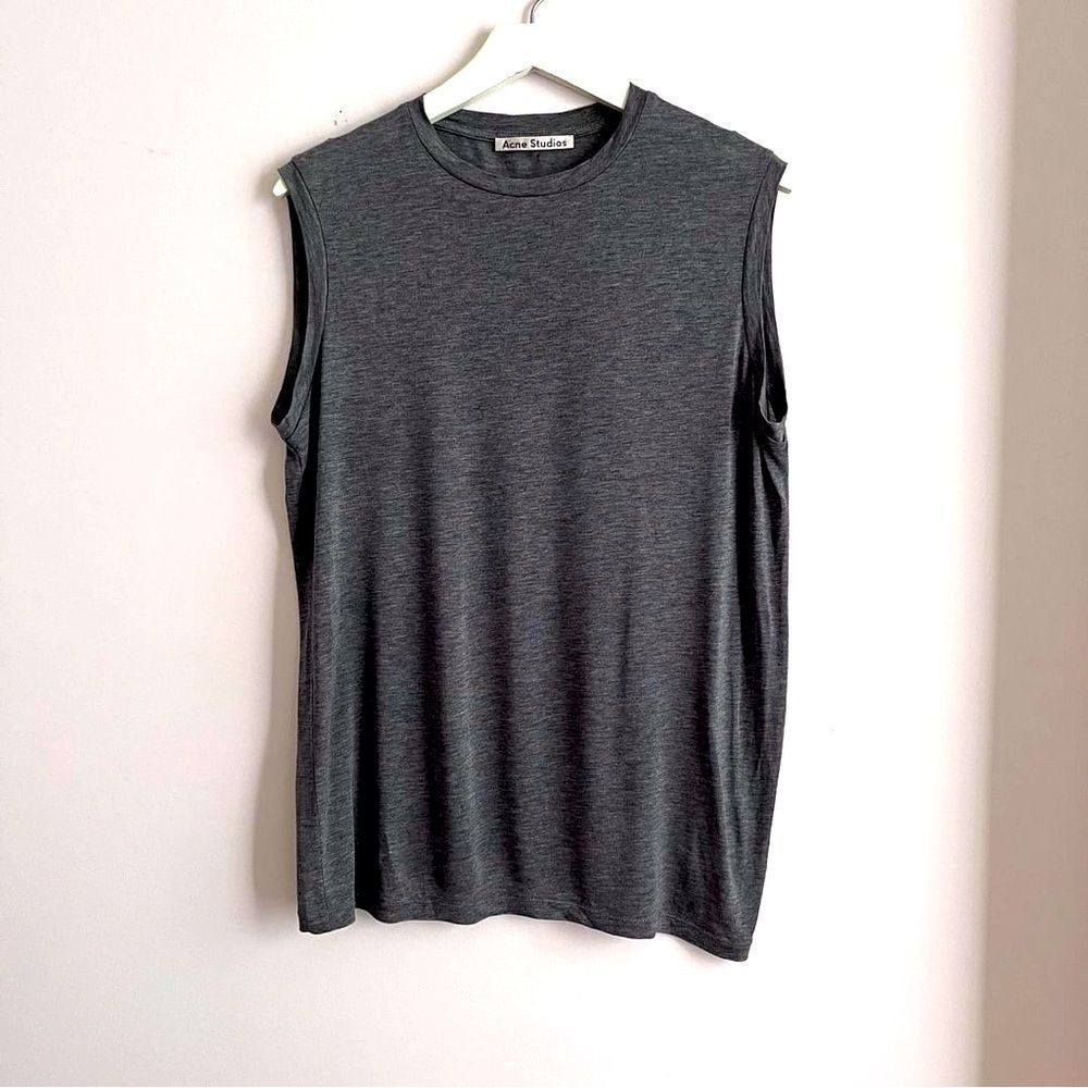 ACNE Studios Gray Muscle Tank Top S